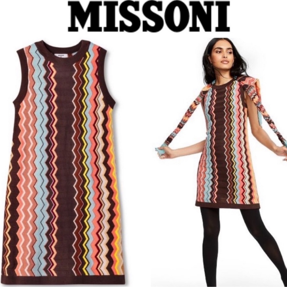 Missoni FOR TARGET Zig Zag Dress L NWT